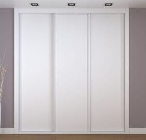 Frente de armario blanco a medida modelo EXT-29 Frente de armario blanco a medida modelo EXT-29 de BNZ Mueble