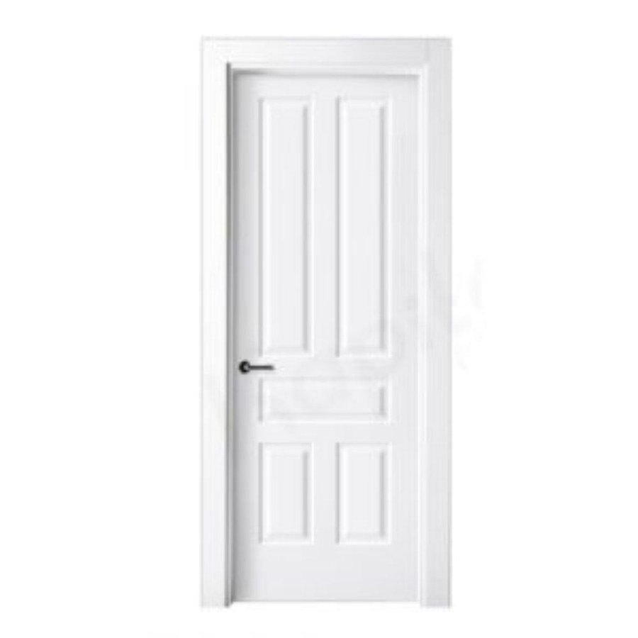 Puerta lacada blanca con diseño fresado modelo P-43 de BNZ Mueble
