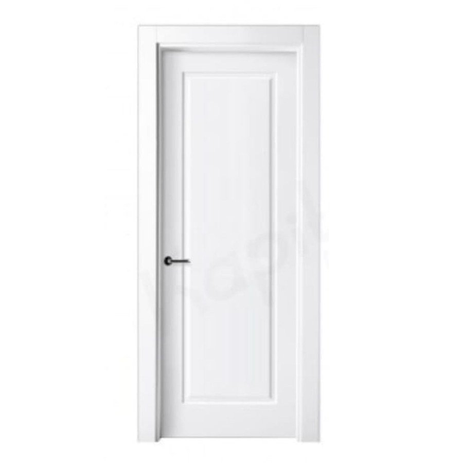 Puerta lacada blanca con diseño fresado modelo P-45 de BNZ Mueble
