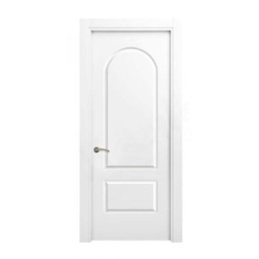 Puerta lacada blanca con diseño fresado modelo P-47 de BNZ Mueble